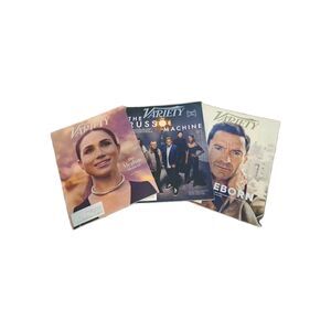 Variety Magazine Bundle Of Three Magazines 2022